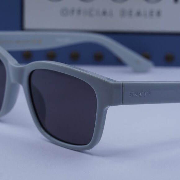 Gucci GG1716S 005 Square Sunglasses - Shiny Grey - Picture 2 of 11